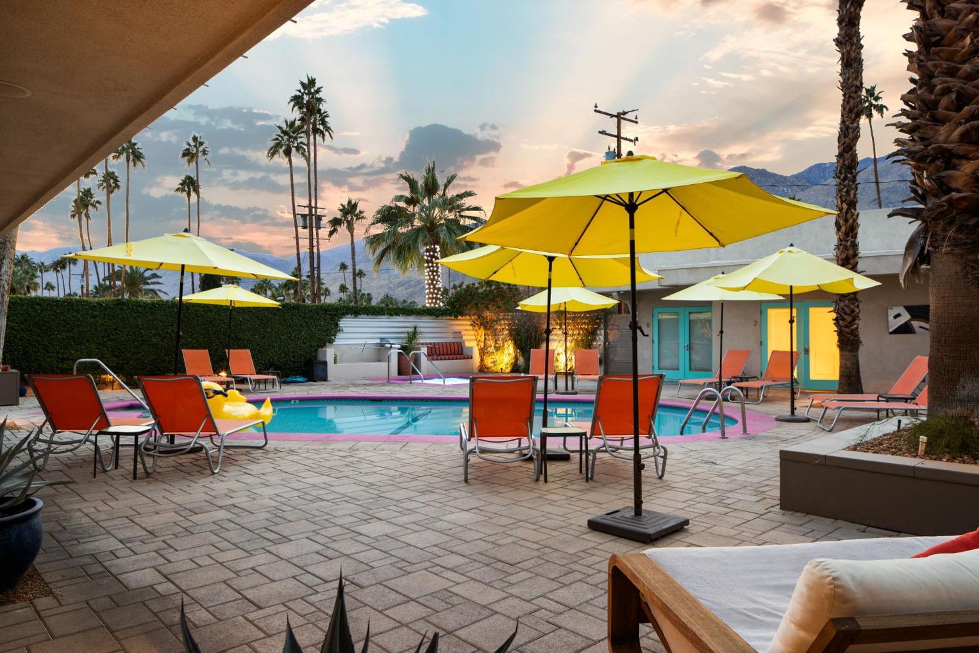 El Noa Noa Hotel Palm Springs Eksteriør billede